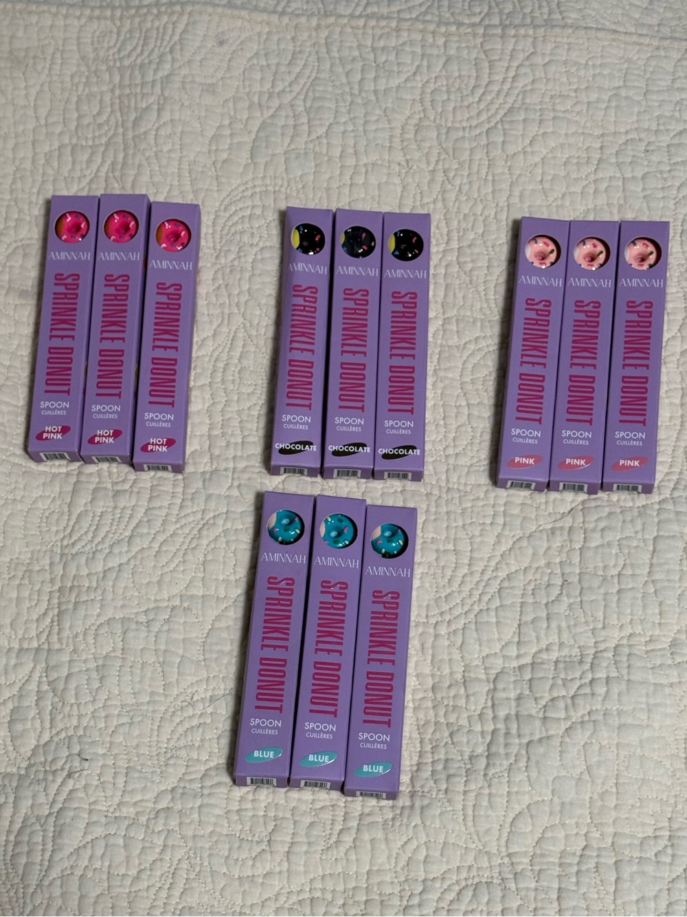 Aminnah Sprinkle Donut Spoon applicators for body butters and scrubs!